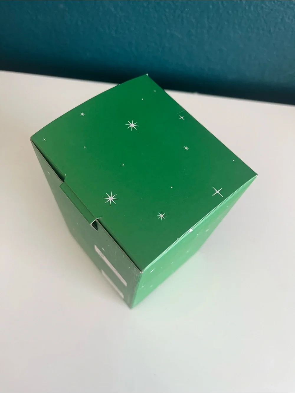 Vintage Christmas Tree Night Light Green and Pink